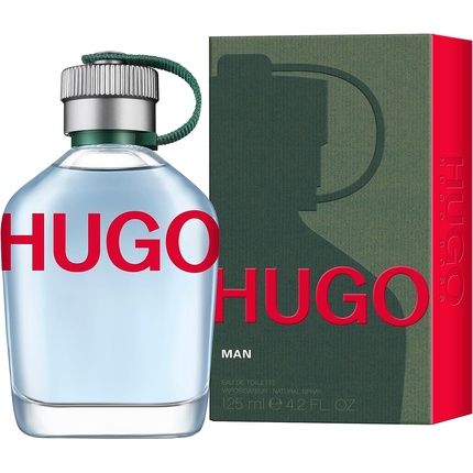 Hugo Boss Eau De Toilette Aftershave For Men Multi-Colored Mint Lavender Grapefruit Vetiver Patchouli Cedar Moss 125Ml
