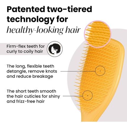 Tangle Teezer Ultimate Detangler Hair Brush For Dry & Wet Hair