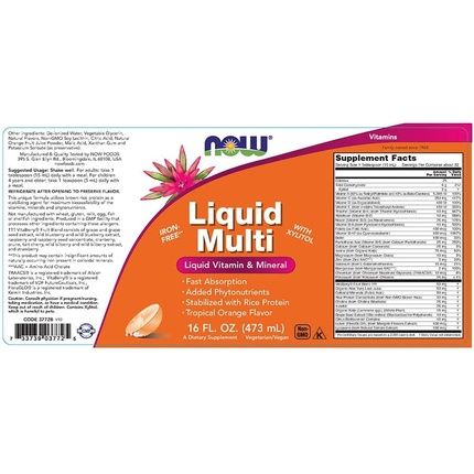 Now Foods Liquid Multi 473Ml - Image 3