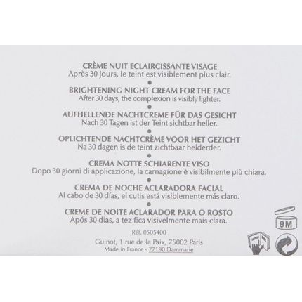 Guinot Brightening Night Cream 50Ml - Image 3
