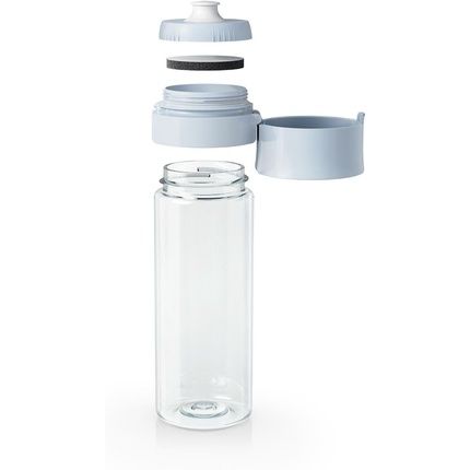 Brita Model Vital Water Filter Bottle Light Blue 600Ml Including 2 Microdisc Filters - Practical Water Bottle With Water Filter For Travel Filters Chlorine & Bacteria When Drinking/Dishwasher Safe - Image 3