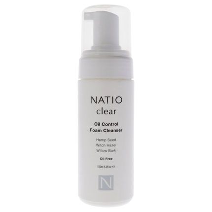 Natio Clear Oil Control Foam Cleanser 5 Oz