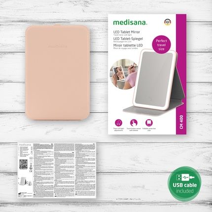 Medisana Cosmetic Mirror Rectangular With Led Lighting