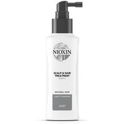Nioxin System 1 Scalp Treatment 100Ml For Fine Slightly Thinning Natural Hair
