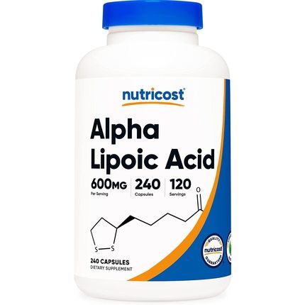 Nutricost Alpha Lipoic Acid 600Mg 240 Capsules