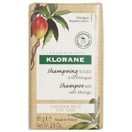 Klorane Mango Shampoo Bar With Mango 80G