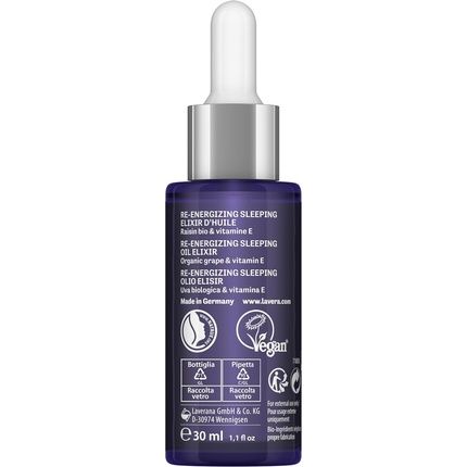 Lavera Re-Energizing Sleeping Oil Elixir - Natural Cell Renewal - Revitalizes - Image 3