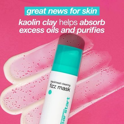 Dermalogica Clear Start Blackhead Clearing Fizz Mask 1.7 Fl Oz Purifying Mask With Kaolin Clay And Sulfur - Image 3