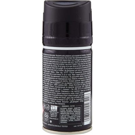 Malizia Uomo Black And Wild Deodorant 150Ml - Image 3