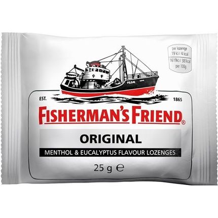 Fishermans Fisherman'S Friend Original Extra Strong Mint & Eucalyptus For Cough & Sore Throat 25G