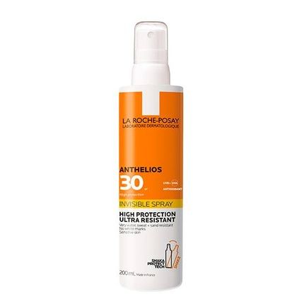 La Rocheposay Anthelios Invisible Spray Spf 30 200 Ml Sunscreen For Sensitive Skin