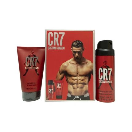 Cristiano Ronaldo Cr7 Gift Set 150Ml Shower Gel + 150Ml Body Spray - Men'S