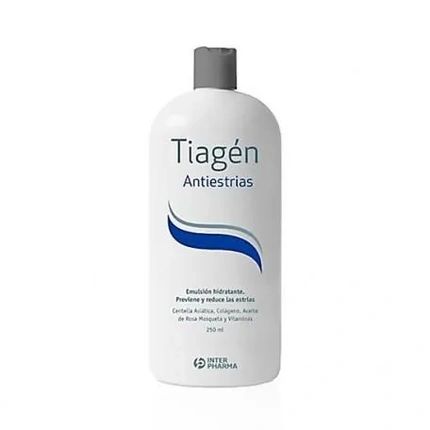Tiagen Anti-Stretch Mark Moisturizing Cream With Collagen, Vitamins, And Rosehip Oil 250Ml