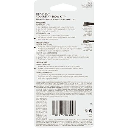 Revlon Colorstay Eyebrow Kit With Longwearing Brow Powder - Image 3