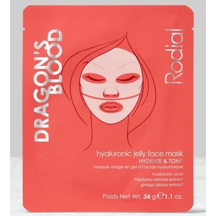 Rodial Dragon'S Blood Hyaluronic Jelly Face Mask 34G