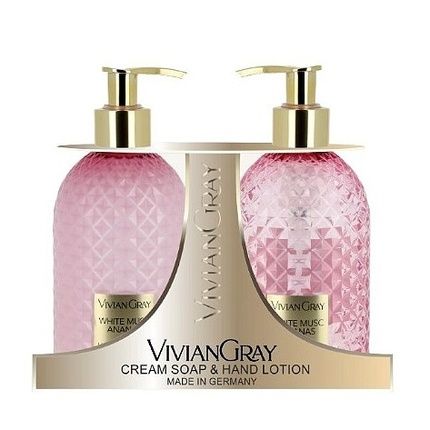 Vivian Gray Gemstone White Musc & Ananas Gift Set - Hand Care