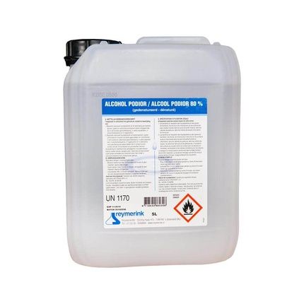 Reymerink Alcohol Podior 80% 5000Ml
