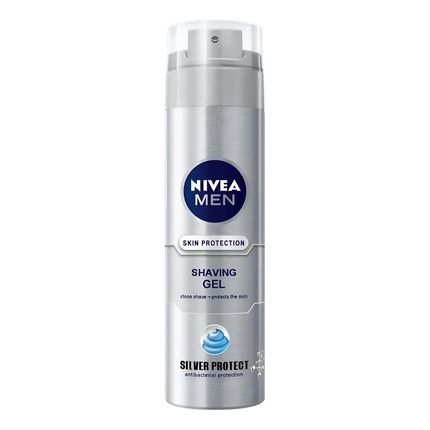 Nivea Men Shaving Gel Silver Protect 200Ml - Image 3