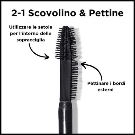 Revlon Colorstay Brow Fiber Filler Longwearing Volumising Waterproof Eyebrow Gel 303 Medium Brown 6.8Ml - Image 3