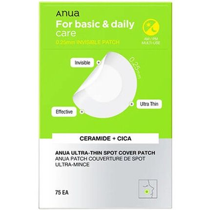 Anua Ultrathin Spot Cover Patch 75 Pieces