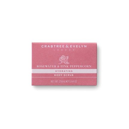 Crabtree & Evelyn Rosewater And Pink Peppercorn Body Scrub 8.8Oz