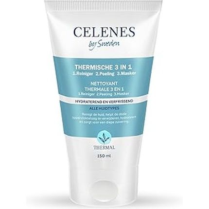 Celenes By Sweden Thermal 3 In 1 Peel Off Mask - 150Ml - Blackhead Remover And Facial Cleanser