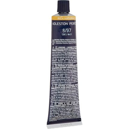 Wella Koleston Perfect Me+ Rich Naturals Permanent Hair Colour Cream, No. 8/97
