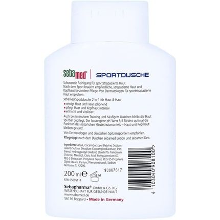 Sebamed Sport Shower 200Ml