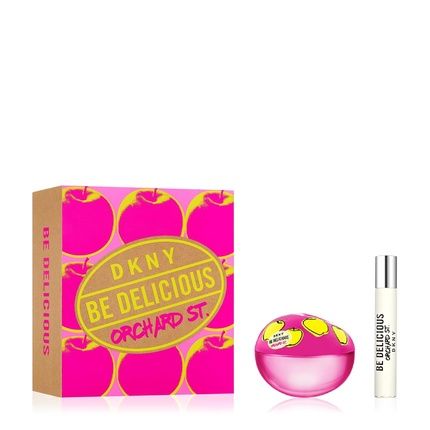 Dkny Be Delicious Orchard St. Eau De Parfum 2 Piece Gift Set For Women - Perfume Spray 3.4 Fl. Oz. & Purse Spray Travel Spray 0.5 Fl. Oz.