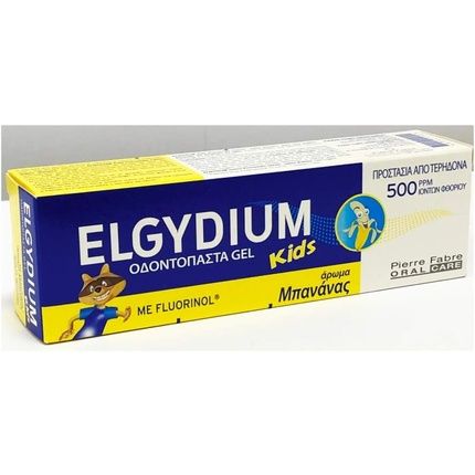 Elgydium Kids Gel Toothpaste Banana Flavor 50Ml