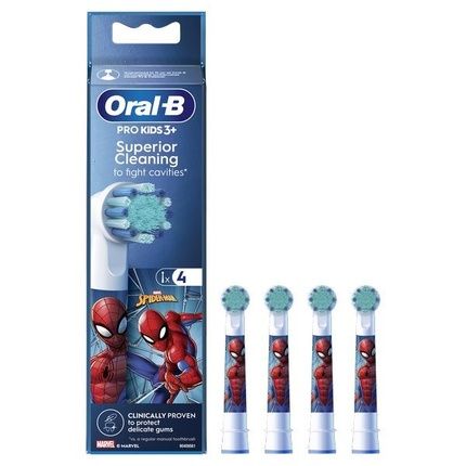 Oral-B Kids Brush Heads Spider-Man 4Ml