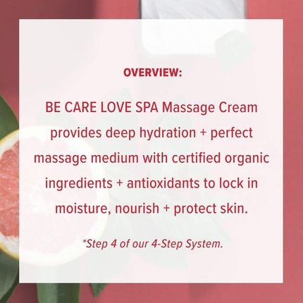 Bcl Spa Massage Cream Pink Grapefruit 473Ml - Image 3