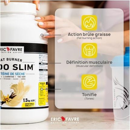 Eric Favre Abdo Slim Ultra Burner Protein Chocolate 500G