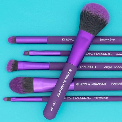 Moda Total Face Set With Case Purple