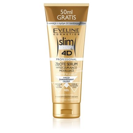 Eveline Slim Extreme 4D Gold Slimming And Modeling Serum For Sensitive Skin 250Ml