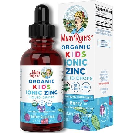 Zinc Supplements For Immune Support Liquid Zinc Supplement Ionic Zinc For Kids Ages 4-13 Zinc Sulfate Skin Care Supplement Vegan Non-Gmo Gluten Free 2 Fl Oz Kids Liquid Drops