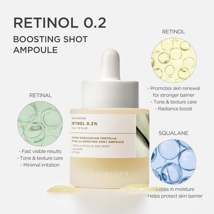 Skin1004 Madagascar Centella Retinol 02 Boosting Shot Ampoule 30Ml