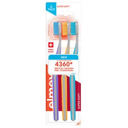 Elmex Super Soft Multipack Toothbrush 3 Pieces
