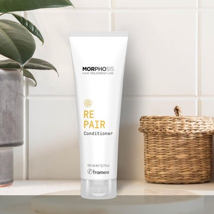 Framesi Morphosis Repair Conditioner Moisturizes And Strengthens Hair Natural Ingredients Color Safe 8.4 Fl Oz - Image 3