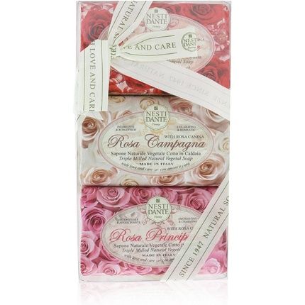 Rosa By Nesti Dante Soap Gift Set