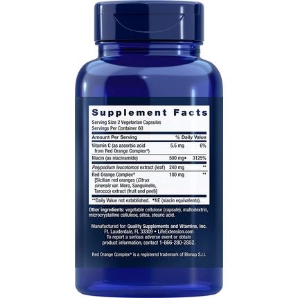 Life Extension Shade Factor Safeguard Your Skin From The Inside Out 120 Vegetarian Capsules