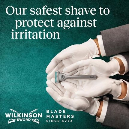 Wilkinson Sword Quattro Razors For Men Diamond Coated 4 Blades