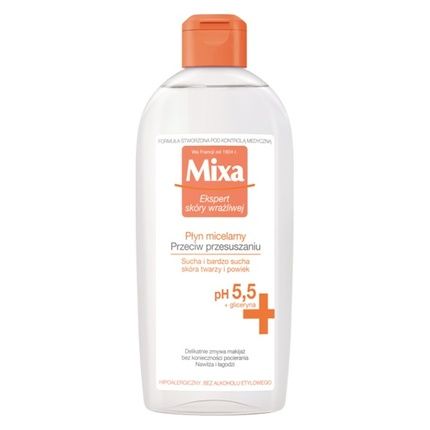 Mixa Micellar Water Against Dryness For Dry And Very Dry Skin 400Ml