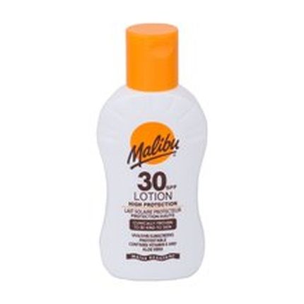 Malibu Sun Spf 30 Lotion High Protection Sun Cream With Vitamin E And Aloe Vera 200Ml