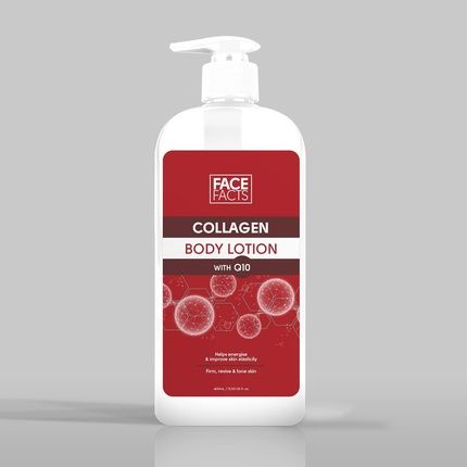 Face Facts Collagen & Q10 Body Lotion Firm + Revive 400Ml