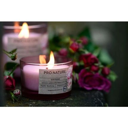 Muller Pro Nature Scented Candle In Glass With Wooden Wick And Rapeseed Wax - Image 3