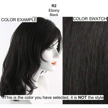 Hairdo Curl Back Extension Black 41Cm