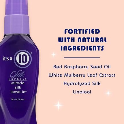 It'S A 10 Miracle Silk Express Leave-In For Unisex 2Oz Hairspray - Image 3