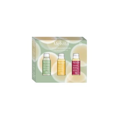 Melvita Environmentally Conscious Care Discovery Set Trio Of Precious Oils