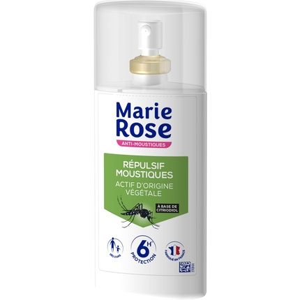 Marie Rose Mosquito Repellent Spray 100Ml - Plant-Based Active Ingredient